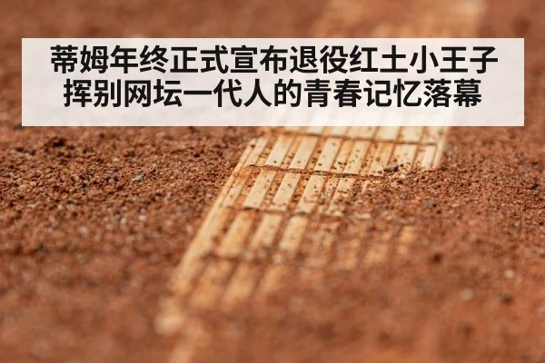 蒂姆年终正式宣布退役红土小王子挥别网坛一代人的青春记忆落幕